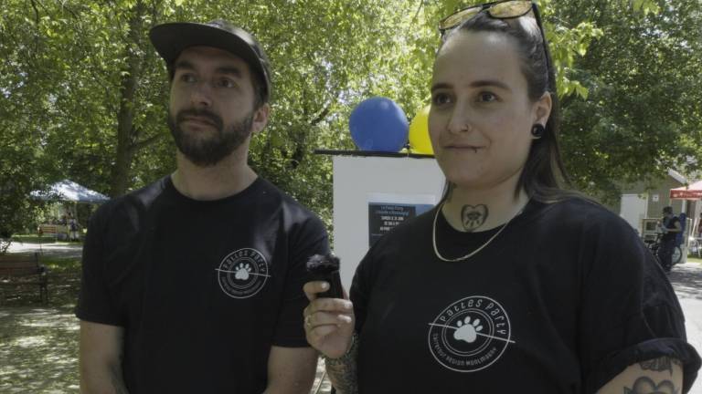 $!Philippe et Sabrina du CJE Montmagny.