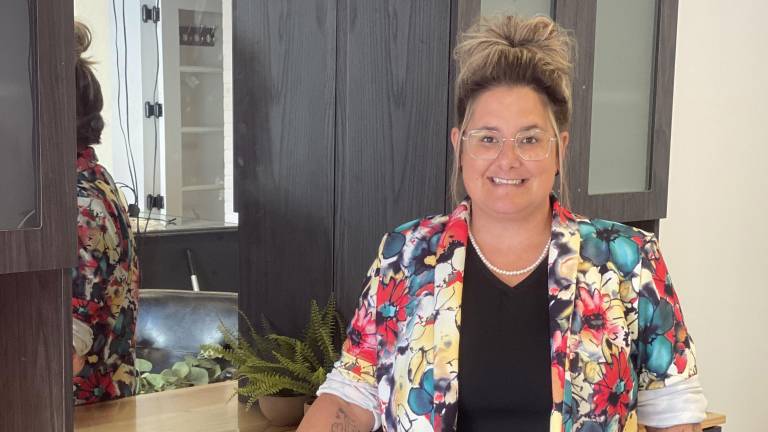 Catherine Lessard ouvre son propre commerce N.D. Coiffure et Head spa. Photo de courtoisie.