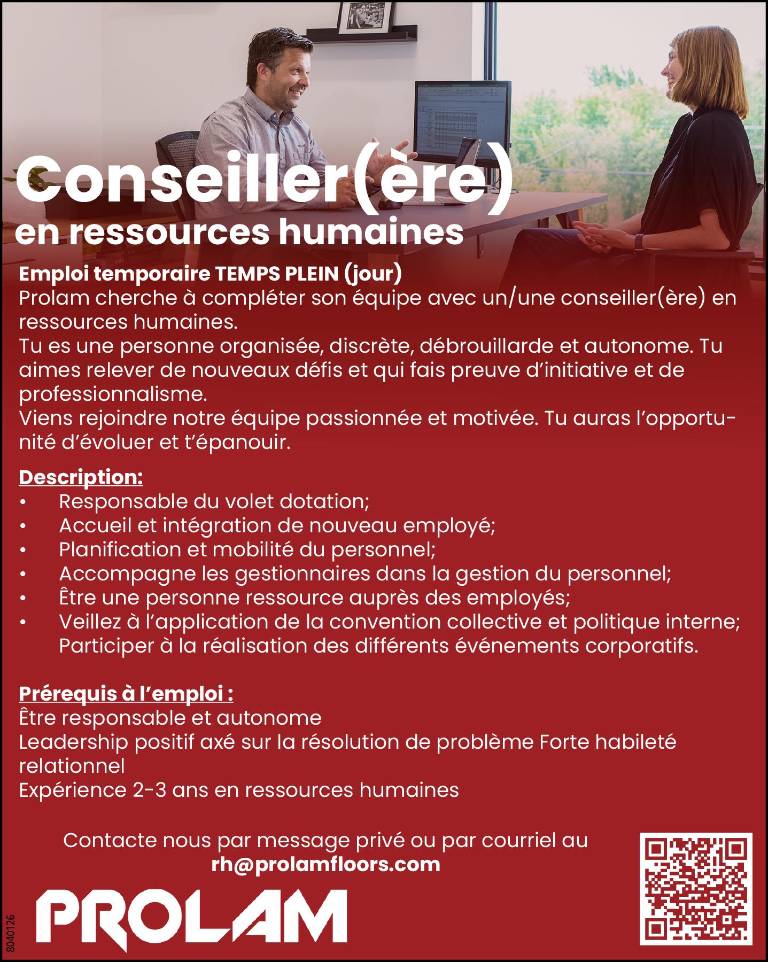 Conseiller(ère) recherché(e)