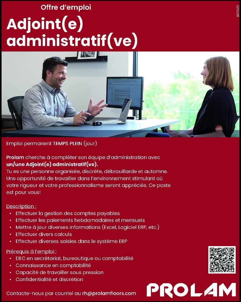 Adjoint(e) administratif(ve)