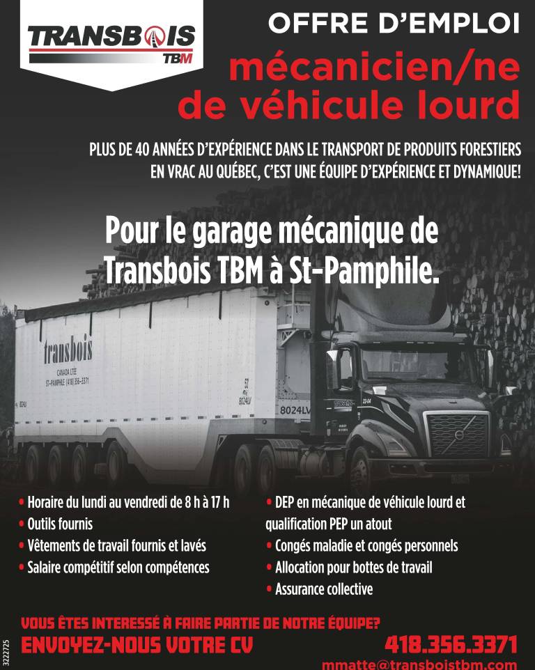Mécanicien/ne de véhicule lourd