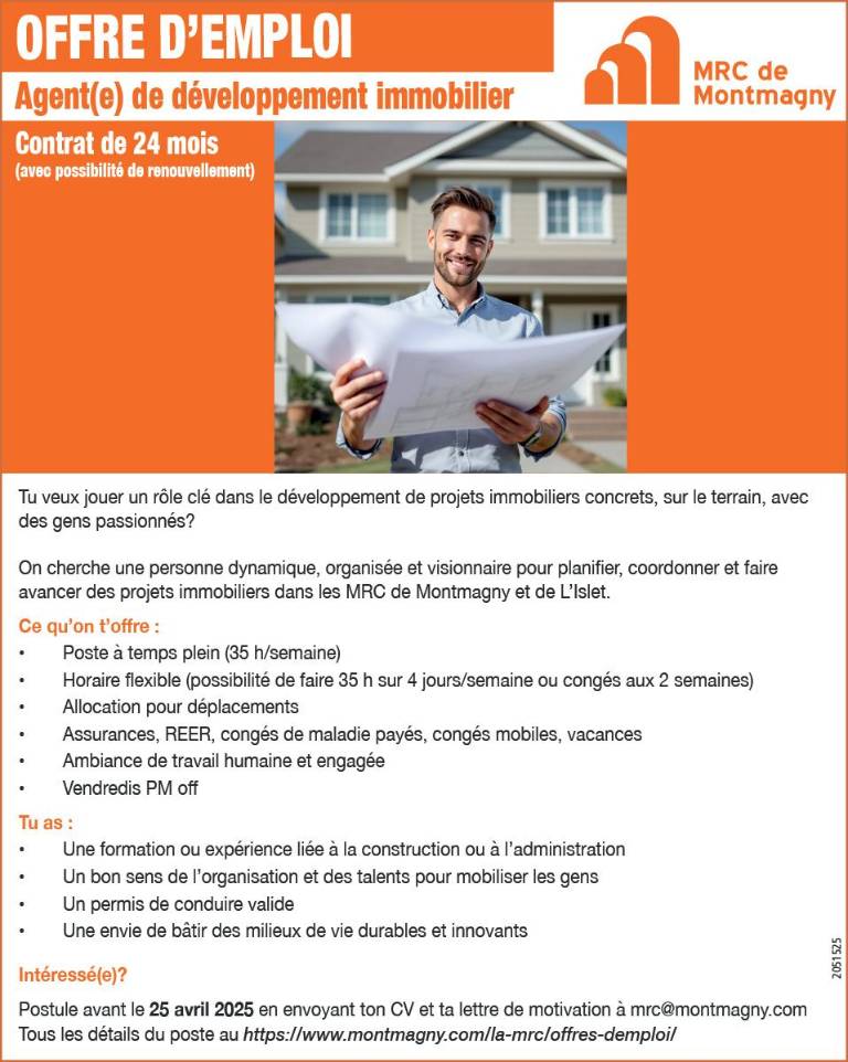 Agent(e) de développement immobilier