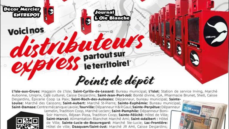 $!Notre réseau de distribution!