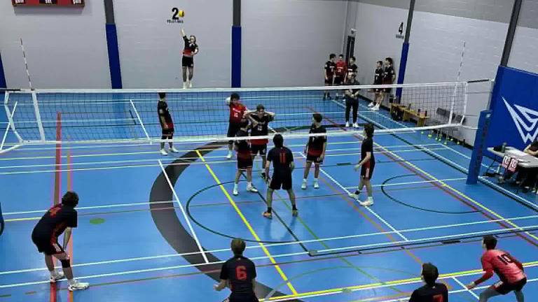 L’équipe de volleyball division 3 des Gaulois du Cégep de La Pocatière. Photo de courtoisie.