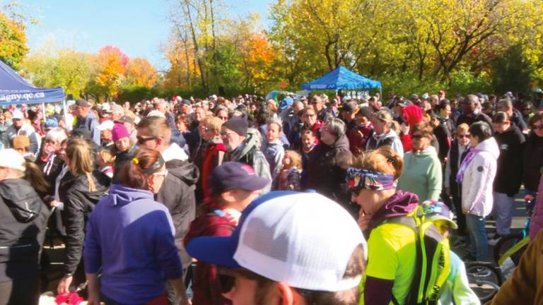 1 100 marcheurs à Montmagny