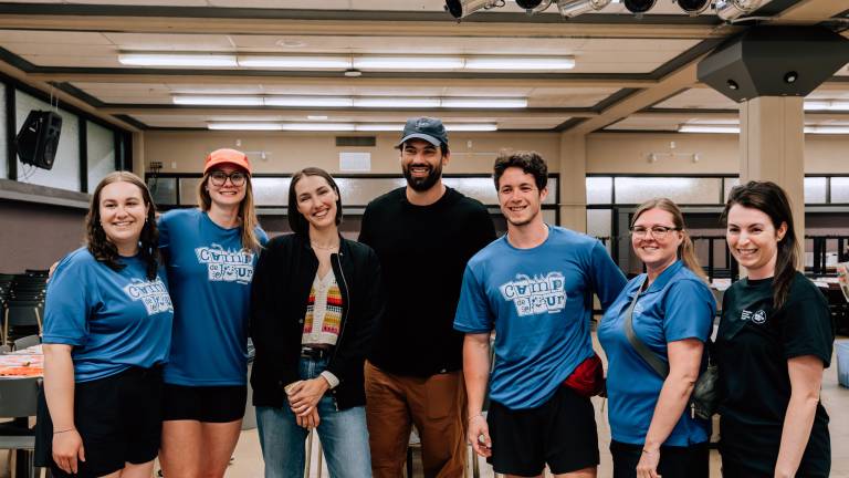 Photo courtoisie de la Fondation Laurent Duvernay-Tardif. (Crédit : Laetitia Clouzot)