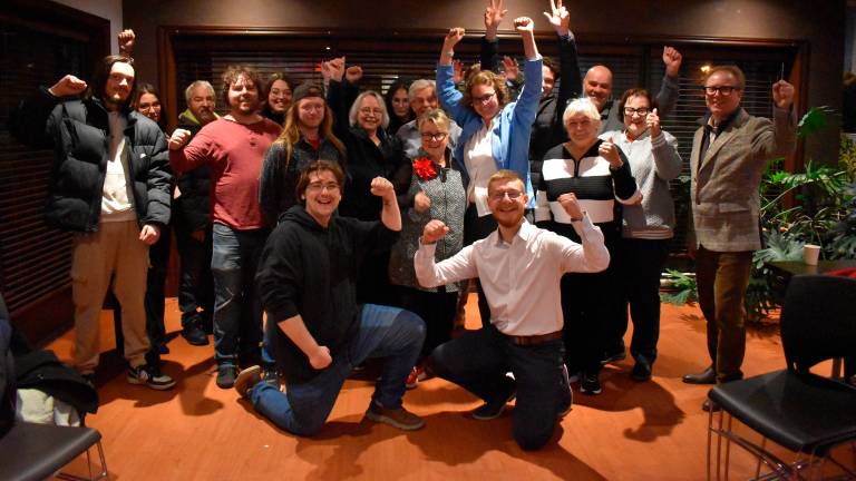 Au rassemblement de Gabrielle Brisebois. (Photo: Katy Desjardins)