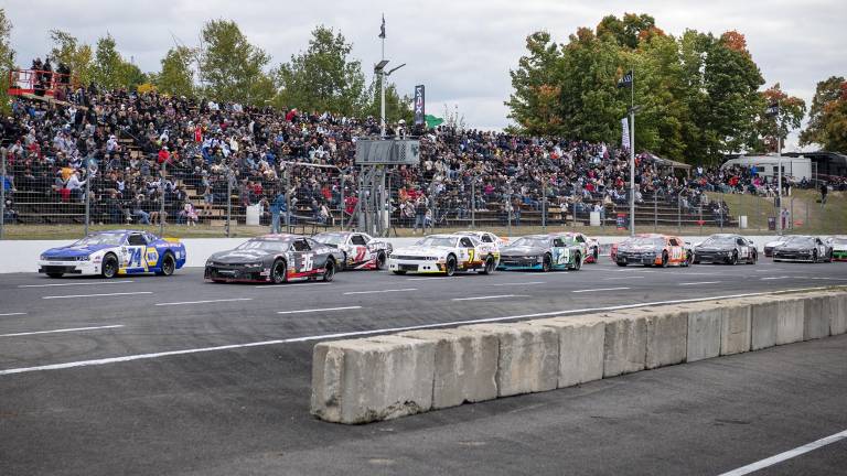 La finale de la saison de la série NASCAR Canada aura lieu à l’Autodrome Montmagny. Crédit photo : Matthew Manor/NASCAR.