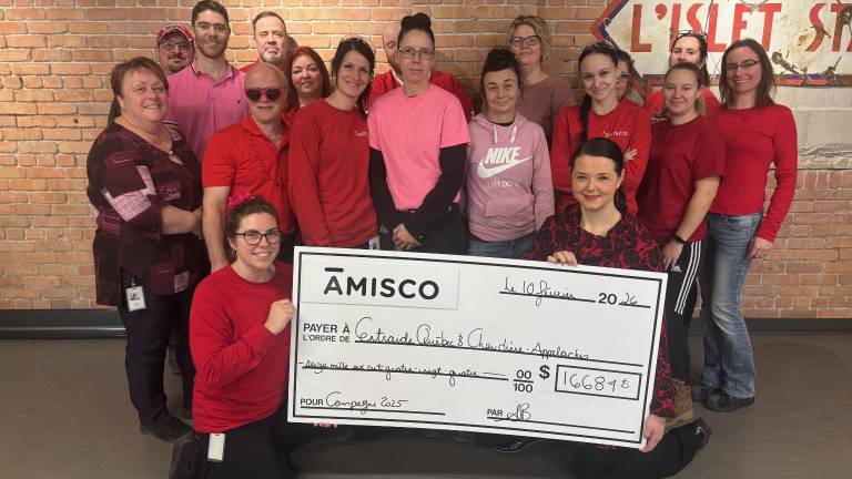 L’équipe d’Amisco L’Islet. (Photo de courtoisie)