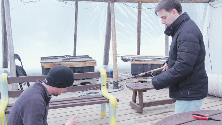 L’équipe de L’Oie Blanche a pu vivre l’expérience dans le cadre de son reportage vidéo.