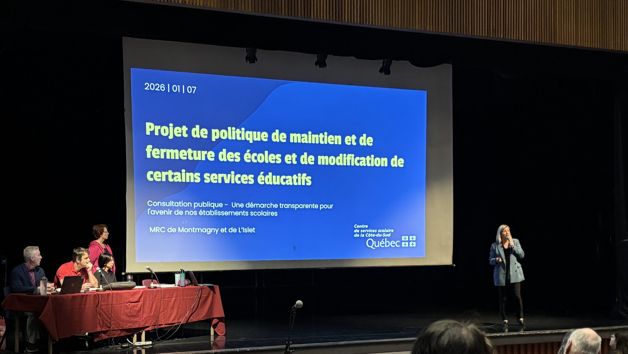 Photo de : “Le CSSCS redépose son projet de politique de fermeture des écoles”